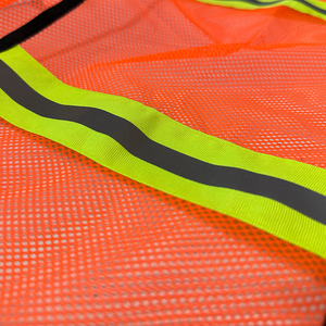 Gilet réfléchissant CITICITY EN20471, gilet de sécurité haute visibilité, construction en maille et bandes de tissu haute visibilité - Product Image 5