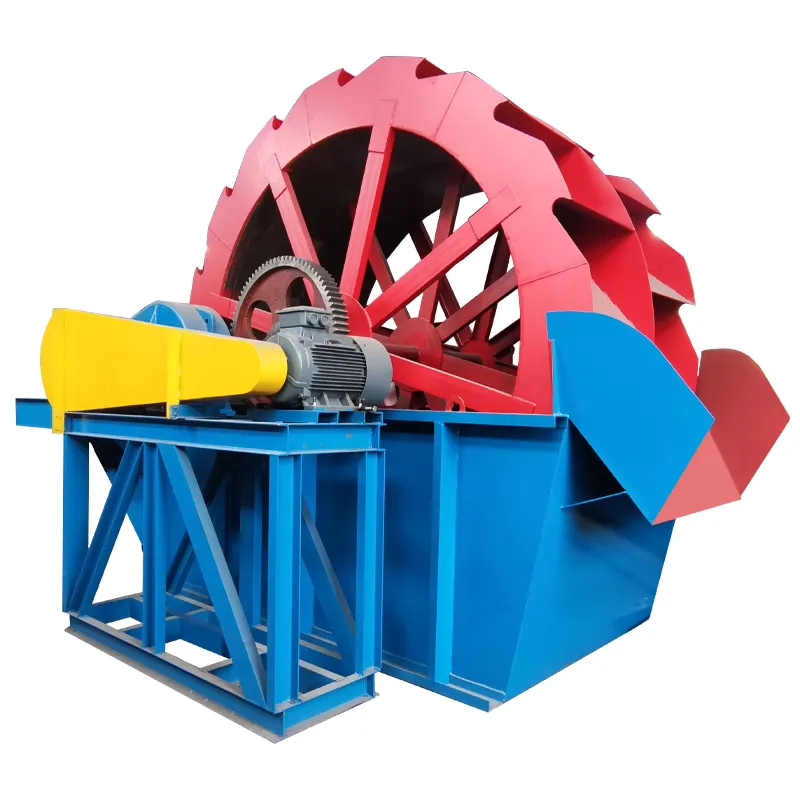 Large capacity silica river sand washing plant gravel construction sand washer machine