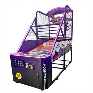 Machine de jeu d'arcade de basket-ball pliable pour intérieur commercial |   Console de tir et de pongue la plus vendue pour les centres de divertissement - Product Image 2