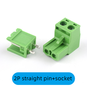 Terminal de cableado PCB enchufable KF2EDGK de 5.08mm, 2P3P4P6P8P9P10P12P, conector de pines rectos y curvos - Product Image 3