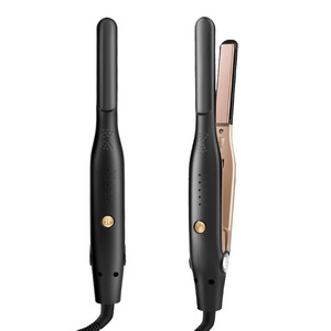 Nouveau lisseur et boucleur 2-en-1, <span class=keywords><strong>fer</strong></span> <span class=keywords><strong>à</strong></span> lisser multifonction <span class=keywords><strong>à</strong></span> ions négatifs, température constante, chauffe rapide, mini lisseur - Product Image 2