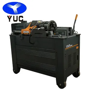 Thép Carbon dây thanh tròn vít sườn lột song song kim loại thép cây chủ đề Rolling Machine