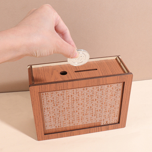 Salvadanaio in Legno Personalizzato a Forma di Tacchino, Scatola per Risparmi in Lire Turche, Regalo Originale, Decorazione per la Casa - Product Image 3