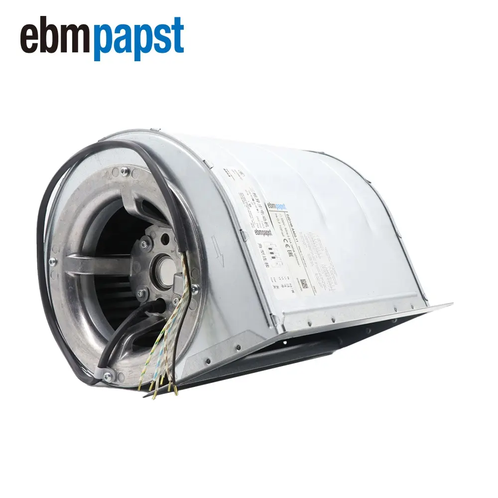 Ebmpapst-Ventiladores de refrigeración centrífugos delanteros de doble entrada Schneider Siemens, ABB, 230V, 290W, 0.81A, 2250RPM