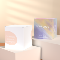 Envase de Tubo Flexible Personalizado para Crema Cosmética, Impresión de Empaques para el Cuidado de la Piel, Cajas para Cosméticos