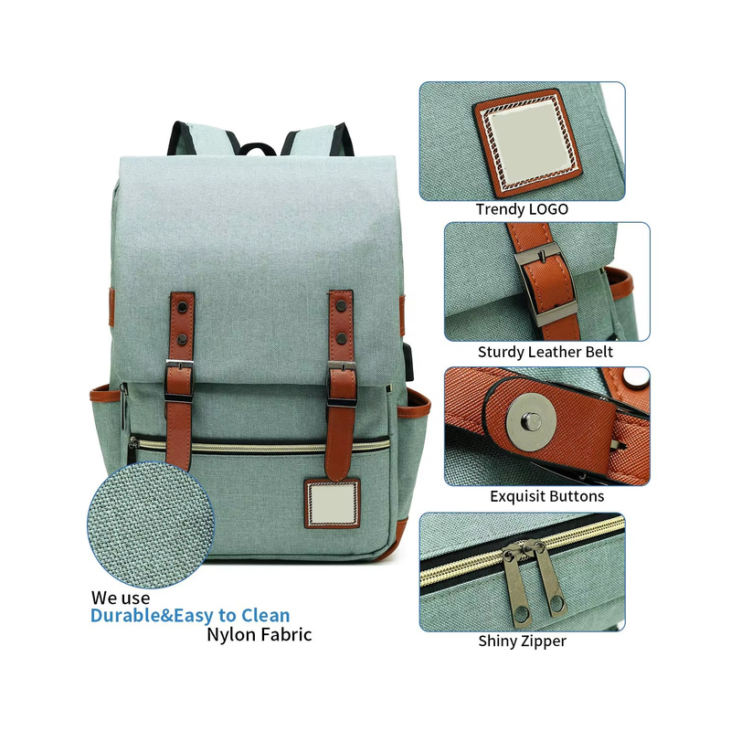 Custom Travel Backpack for Women Men