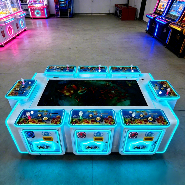 Arcade Game Cabinet LED Display Coin System English Metal/Acrylic/Glass Construction 110/220V Power for Indoor Entertainment