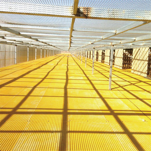 Rejilla de FRP de Alta Resistencia para Cubiertas de Drenaje Resistentes a la Corrosión y Pasarelas de Palomares, Rejilla de Fibra de Vidrio - Product Image 6