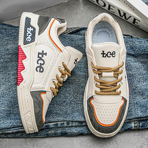 Tce – chaussures de basket-ball décontractées pour hommes, semelle épaisse, à lacets, bout rond, tendance, baskets de marche toutes saisons - Product Image 4