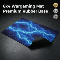 Grand tapis de combat en néoprène 36x36 personnalisé, antidérapant, réutilisable, de haute qualité, pour jeux de guerre, nouvelle collection, vente en gros