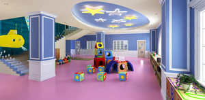 <span class=keywords><strong>Precio</strong></span> de fábrica Colorido Conductor Pvc Vinilo Plástico Durable Espuma Suave Laminado Heavy Duty Floor Roll para Kindergarten - Product Image 5