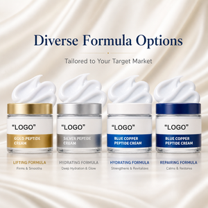 Crème pour le visage au peptide de cuivre HKH Private Label, crème raffermissante anti-rides anti-âge, crème essence pour le visage, logo personnalisé, soin de la peau - Product Image 2