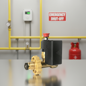 Notfall-Absperrmagnetventile, <span class=keywords><strong>LPG</strong></span>-Gasflaschen-Leckdetektor, Sicherheitsalarmsystem DN15/DN20, Batterie 3,7V - Product Image 3