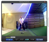 Simulateur de golf professionnel à haute vitesse avec caméra, système de surveillance de la trajectoire de balle pour club de golf en extérieur