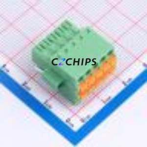 KF2EDGKEHM-3.5-2*5P Plug-in Terminal Block P=3.5mm Connector Male Plug Screw Fixing 2x5P 3.5mm - Product Image 1