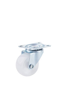 Fabrik preis Großhandel Light Duty White PP Kleine Möbel Fix Rigid Brake <span class=keywords><strong>Swivel</strong></span> Caster Wheel <span class=keywords><strong>Castor</strong></span> - Product Image 4
