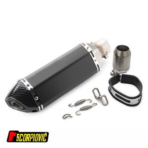 Tubo de escape universal para motocicleta deportiva, modelo Yellow Dragon 600, Small <span class=keywords><strong>Ninja</strong></span> 250, Hex Scorpion - Product Image 3