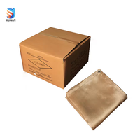 Rideau de soudage isolant thermique en tissu de fibre de verre, protection contre les étincelles, couverture de soudage ignifuge