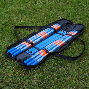 Ensemble de 6 pôles d'extérieur Pawise, équipement de slalom d'agilité durable de haute qualité <span class=keywords><strong>pour</strong></span> le dressage et les <span class=keywords><strong>jeux</strong></span> de chiens - Product Image 6