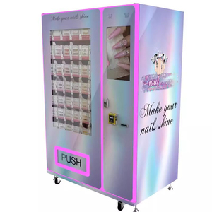 Top Vente Cosmétiques Conception Rose Lash Distributeur Automatique Avec Lecteur De Cartes Et Grand Distributeur Automatique De Beauté De Cheveux Pour Les Articles De Détail - Product Image 3