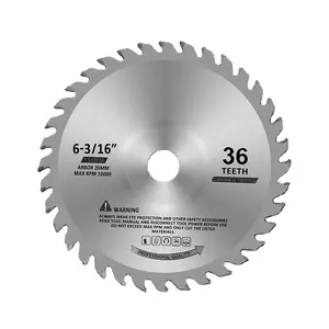 Professional 6 3/16 (158mm),20 mm arbor 36 Tooth TCT undercut circular saw blade wood cutting jamb saw blade