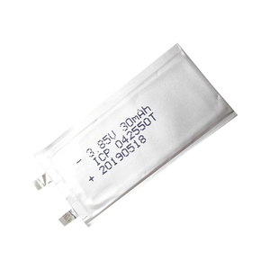 Baterías de Polímero de Iones de Litio Recargables Ultrafinas de Alta Calidad 042550 3.7v 24mAh - Product Image 1