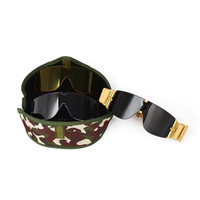 Lunettes tactiques X800 système interchangeable à 3 lentilles pour Paintball, chasse et combat Protection UV400 lunettes de sécurité anti-buée