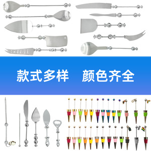Stainless Steel Spoon With Beaded Handle Round Tableware For Western Style Dinner <b>Set</b> - Product Image 4