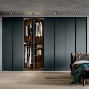 Custom lusso laminato in legno camera da letto mobili <span class=keywords><strong>armadio</strong></span> <span class=keywords><strong>cabina</strong></span> <span class=keywords><strong>armadio</strong></span> con isola - Product Image 6