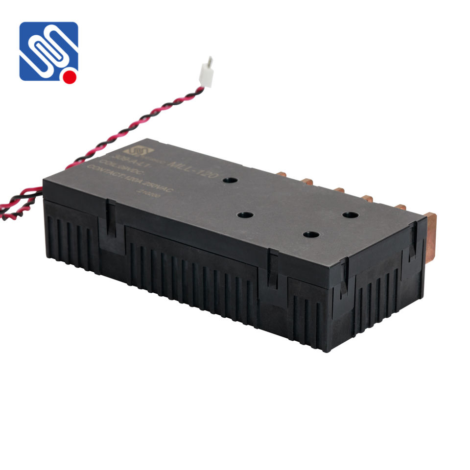 For Meishuo MLL-120-309-A-L1 Miniature Latching Relay 120A Single Coil 9VDC High Power Contact Load 1A for Electronics Meter