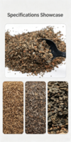 Flocons de Vermiculite Naturelle pour la Germination des Graines, l'Amélioration du Sol, l'Hydroponie, la Rétention d'Humidité, l'Aération, Qualité Agricole