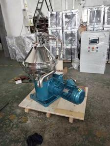 Промышленная лабораторная автоматическая дисковая центрифуга с подшипниками и двигателем для обработки водорослей, высокая производительность 500 л/ч, двигатель 1,5 кВт - Product Image 2