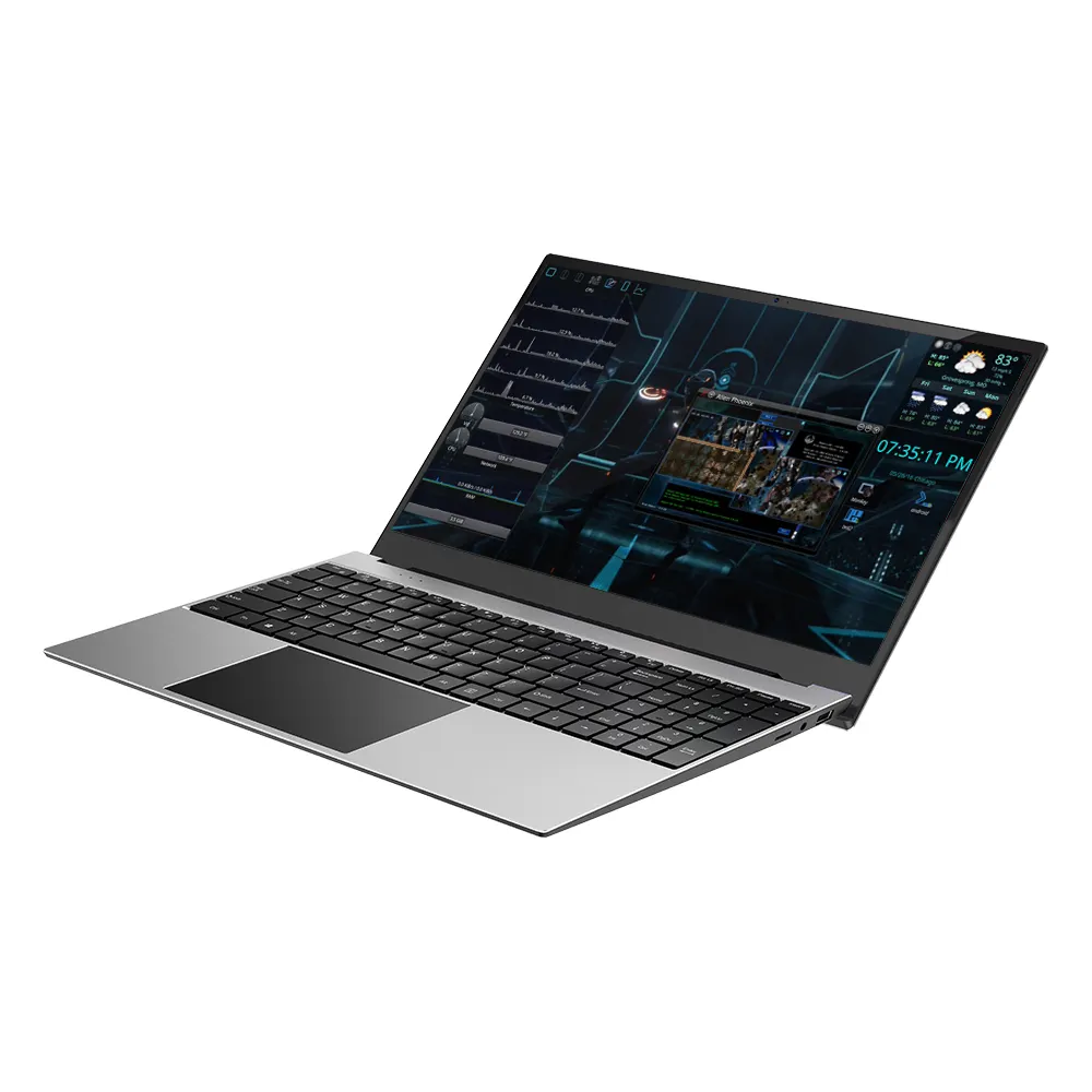 Win 11 laptop computer core i7 i3 i5 netbook OEM notebook full metal super slim thin Quad Octa core 15.6 inch laptops brand new