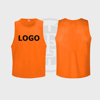 Fußball training Lätzchen Benutzer definierte Günstige Fußball westen Reversible Sport Fußball training Lätzchen