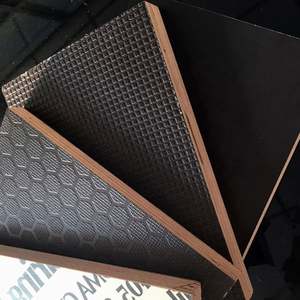 Compensato con Rivestimento in Film Nero di Buona Qualità e Prezzo Conveniente / Compensato con Rivestimento in Film di Grandi Dimensioni / Compensato con Rivestimento in Film da 18mm - Product Image 2