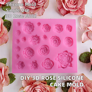 Moule en silicone pour plateau de rangement, forme irrégulière, motif cercle géométrique, fleur, cœur, résistant à la chaleur, non toxique, pour bijoux - Product Image 4