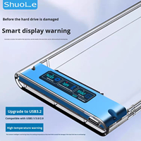 Casing Hard Drive Eksternal SATA 2.5 Inch ke USB 3.0, Portable SSD HDD Mobile Disk Box, Caddy Hard Drive Laptop