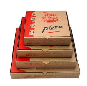 Wholesale Custom Design Pizza Box Factory Supply takeaway corrugated pizza box
