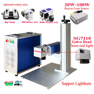 Machine de gravure laser Raycus MAX 30w 50w 60w 80w 100w JPT M7 Mopa à fibre optique pour le marquage et la gravure sur métal et plastique - Product Image 2