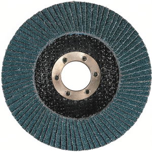 Disque à lamelles plat en zirconium Ttake Ab6200 Series 6, 115x22 mm, support en fibre pour ponçage - Product Image 2