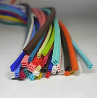 Bande d'étanchéité en caoutchouc silicone extrudé personnalisée Kuliwei, anti-âge, protectrice, profil creux ou plein multi-formes pour portes et fenêtres