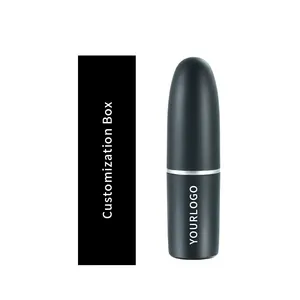 OEM Black Lipstick Bullet Lipstick Velvet Matte Lipstick Private Label Waterproof Lip Stick Wholesale