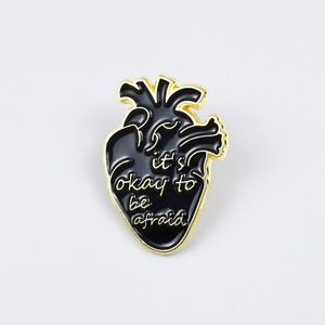 เข็มกลัด<span class=keywords><strong>คำคม</strong></span>ภาษาอังกฤษสร้างสรรค์แบบส่วนตัว, เข็มกลัดรูปหัว<span class=keywords><strong>ใจ</strong></span>การ์ตูนโลหะผสมลายหยดน้ำมัน, เข็มกลัดตกแต่งเสื้อผ้า - Product Image 6