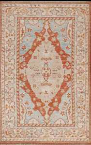 พรมขนแกะทำมือขนาด8x10ย้อมสีผักโอเรียนเต็ลสีเขียว - Product Image 5