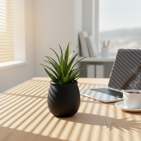 Plantes succulentes artificielles en PE, écologiques, résistantes aux UV, décor de mini-jardin persistant pour usage intérieur et bureautique