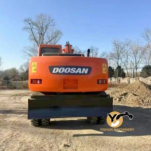 Excavadora de Ruedas Usada <span class=keywords><strong>Doosan</strong></span> Dh150W a Bajo Precio, Excavadora Original <span class=keywords><strong>Doosan</strong></span> Dx60W Dx150W de Alta Calidad en Existencia - Product Image 4