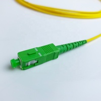SC APC Singlemode Simplex Fiber Optic Patch Cord Cable 2.0mm 9/125um G657A2 FTTH Optical Fiber Jumper 3m
