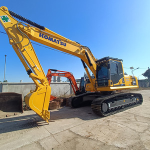 Excavadora usada original Komatsu PC240 de 24 toneladas excavadora PC240 de segunda mano sobre orugas excelente estado - Product Image 2