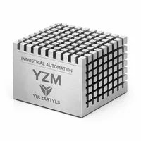 Bloc de dissipateur thermique en aluminium usiné CNC sur mesure, ailettes de refroidissement, radiateur pour composants électroniques LED haute puissance