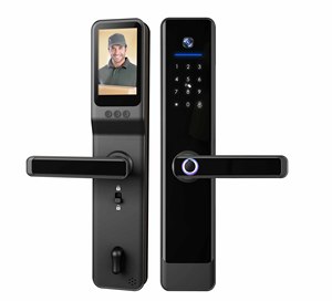 Peephole Camera Innscreen Smart Lock 7068 Video Remote Unlock Tuya WiFi 6068 5572 6085 Card Code Fingerprint Digital <strong>Door</strong> Lock - Product Image 1